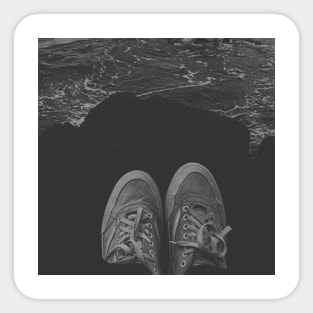 Shoes on Sea Sticker